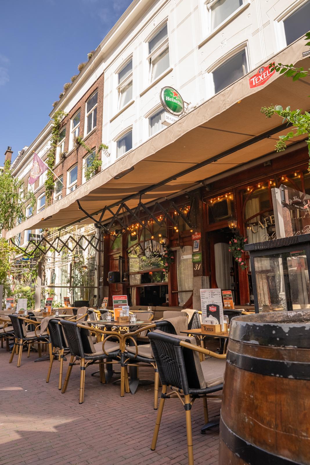 Het terras aan de Mallemolen